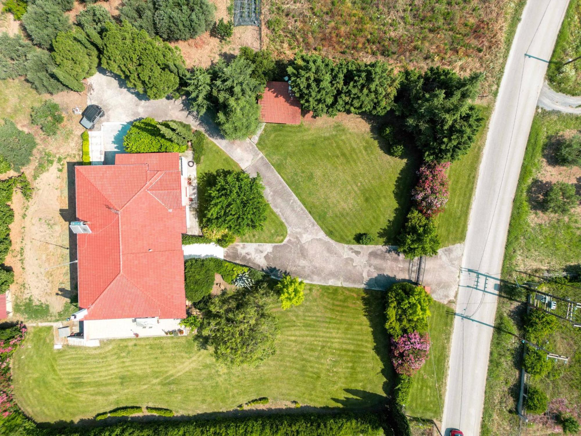 Villa Bougainvillea Epanomi Esterno foto